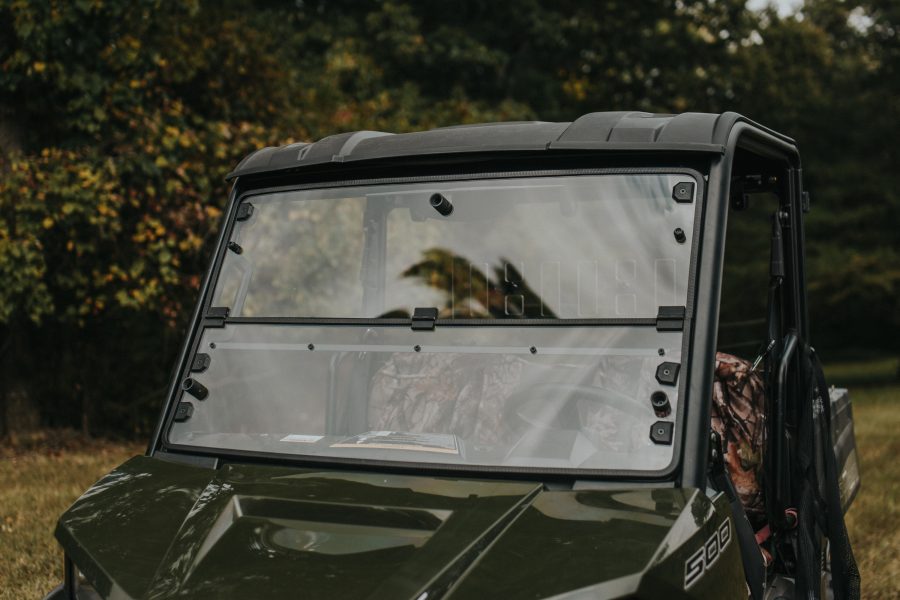 Team MSC - Polaris Ranger Mid Size Pro - Fit Fold Down Windshield (500/570/EV)