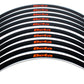 Beta Rim Decal Set, Black