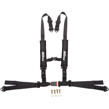 MOOSE RACING 4-POINT HARNESS - BLACK