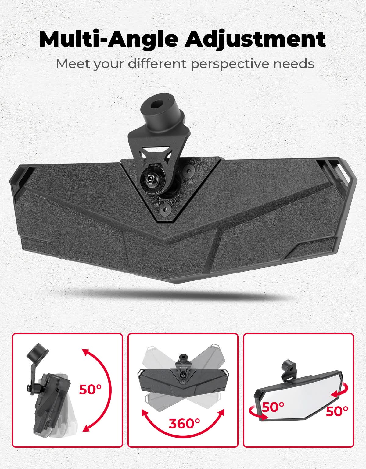 KEMIMOTO - Rear View Mirror For CFMOTO UFORCE |ZFORCE – TeamMSC