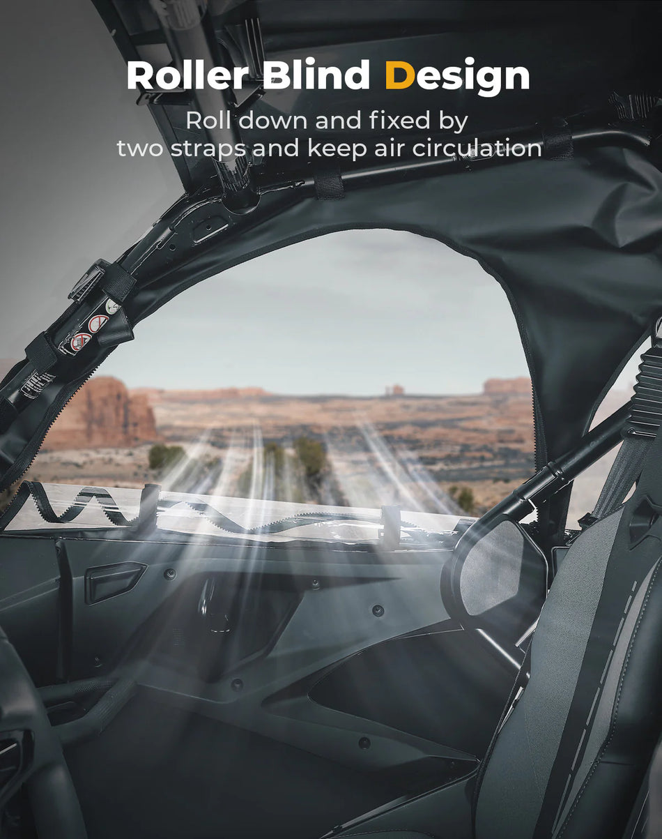 KEMIMOTO - Soft Cab Enclosure Upper Windows for CFMOTO ZForce 950