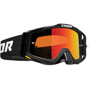 Sniper Pro Goggle - Solid - Black - Orange Lens