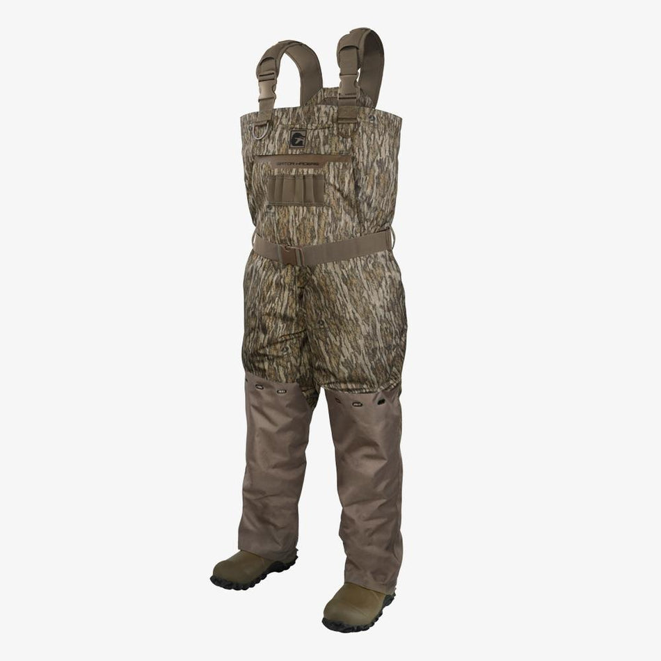 Shield Insulated Waders | Mens - Mossy Oak Bottomland Hunt Gator Waders 