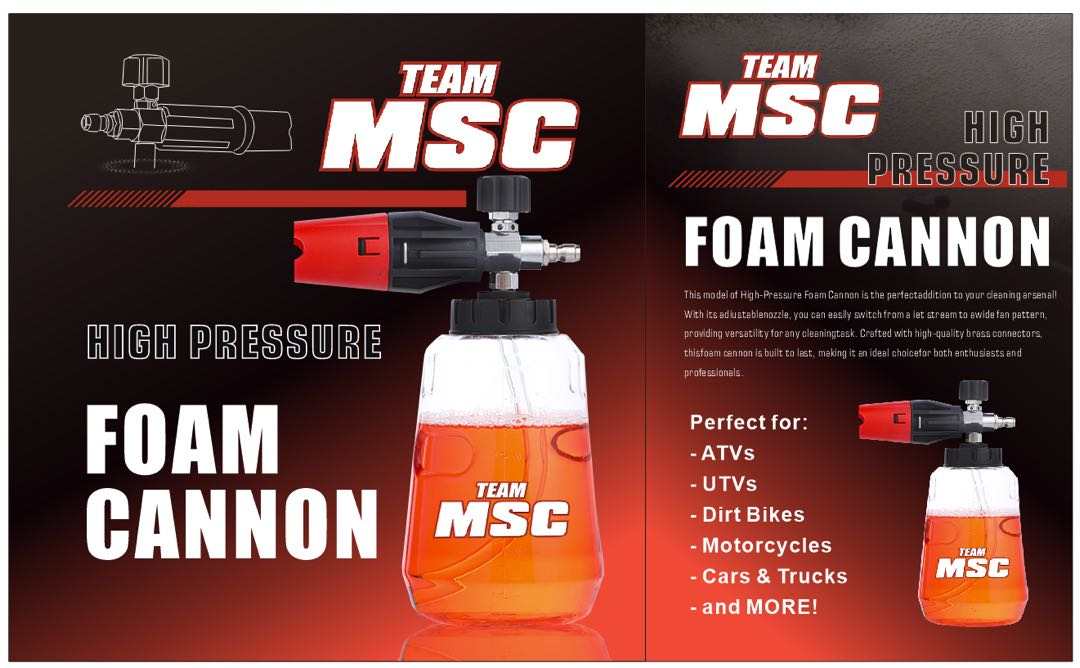 TEAM MSC FOAM CANNON