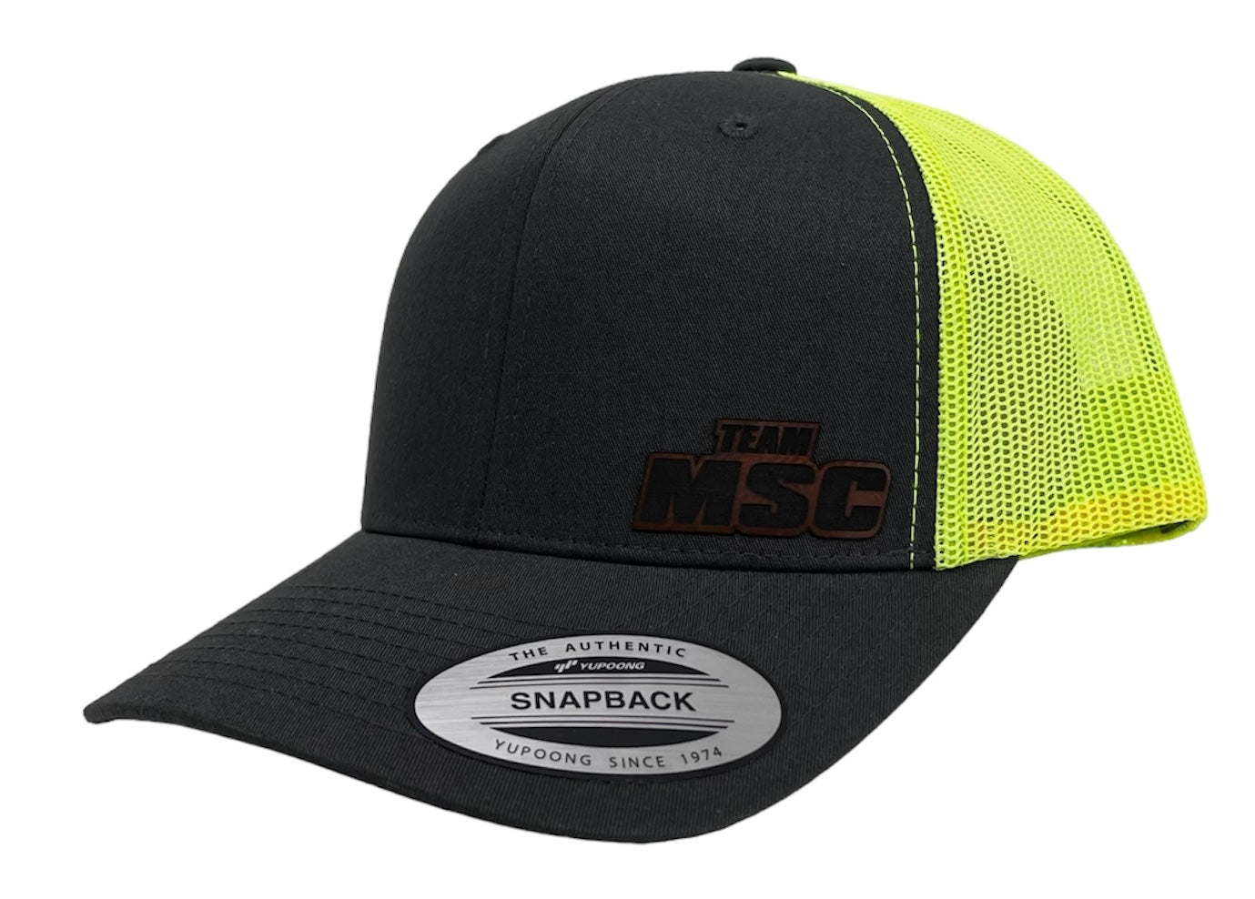 TEAM MSC LEATHER PATCH HAT