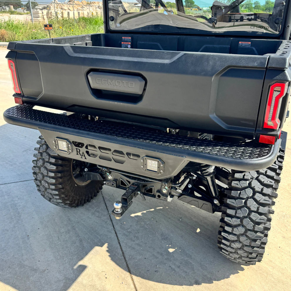 Pro Rear Bumper PRE-ORDER - Ranch Armor - CFMoto UForce U10 Pro Rear Bumper – TeamMSC