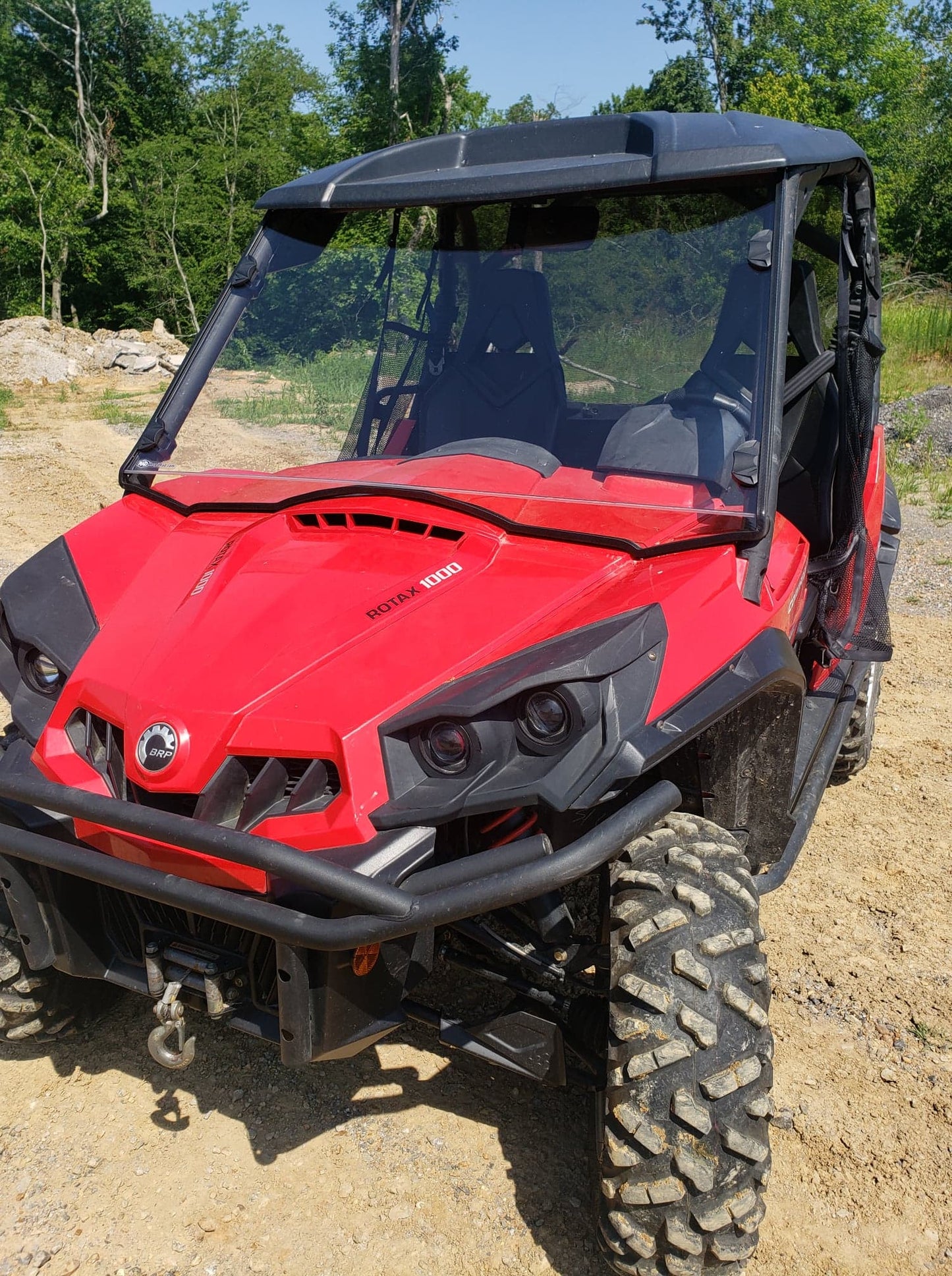 Team MSC - Can-Am Commander 800/1000 Windshield