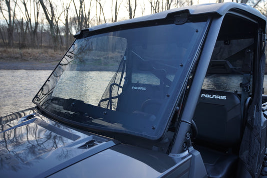 Team MSC - Polaris Ranger 1000 Tip Out Windshield - Light Tint