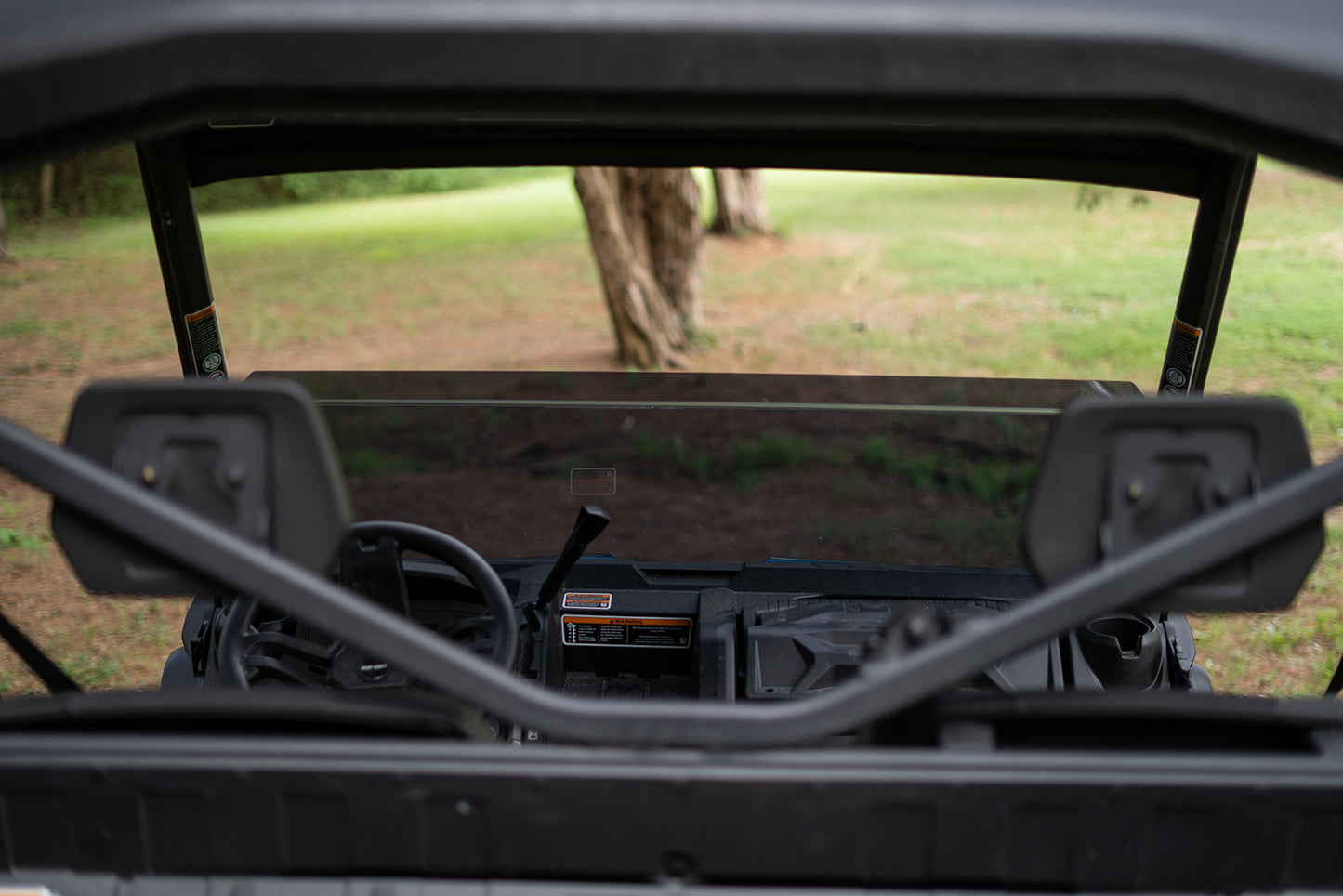 Team MSC - Can-Am Defender Half Windshield