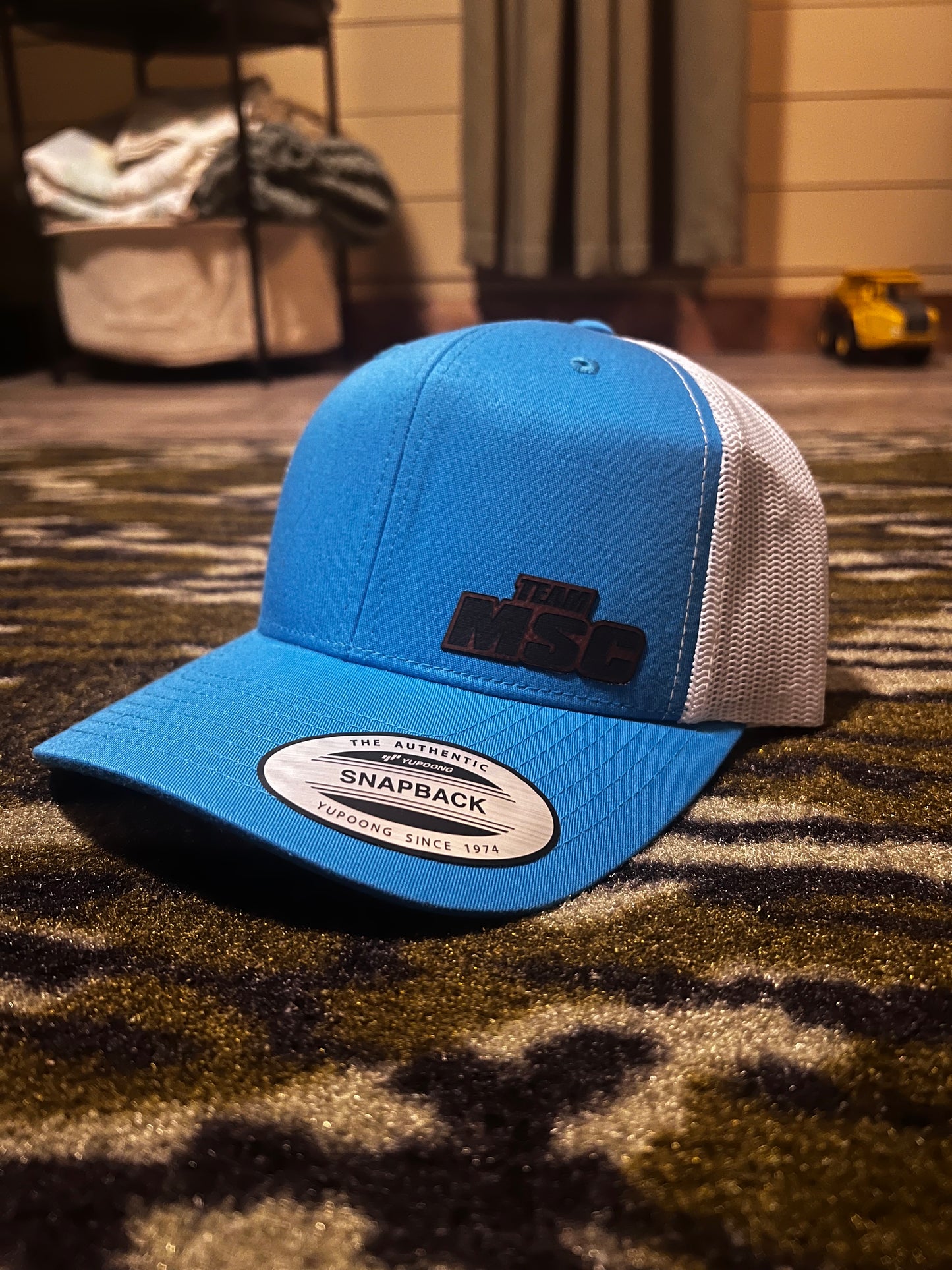 TEAM MSC LEATHER PATCH HAT