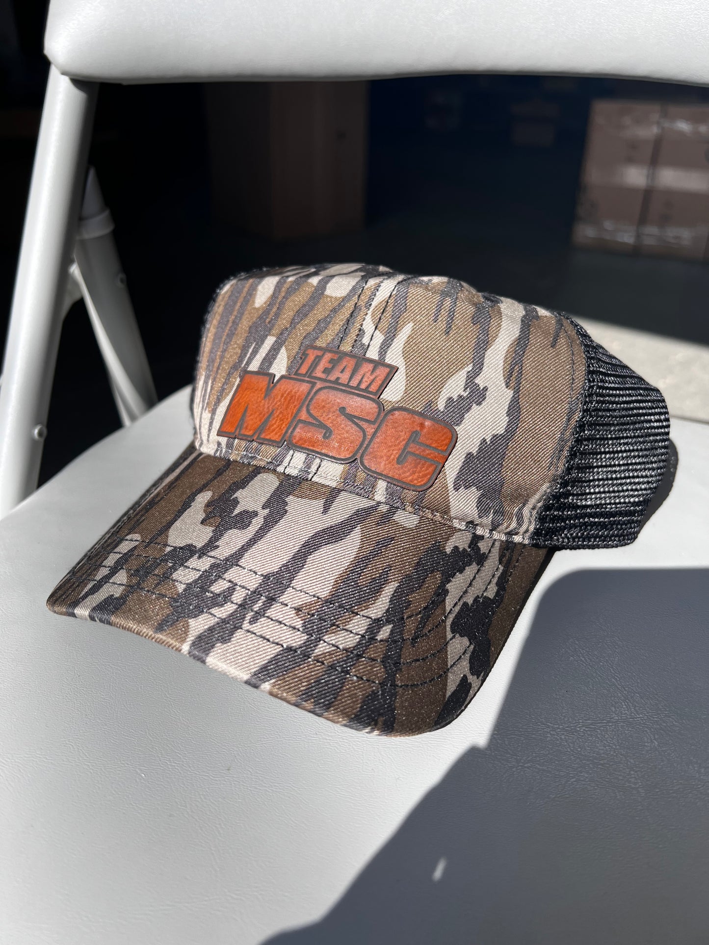 TEAM MSC LEATHER PATCH HAT