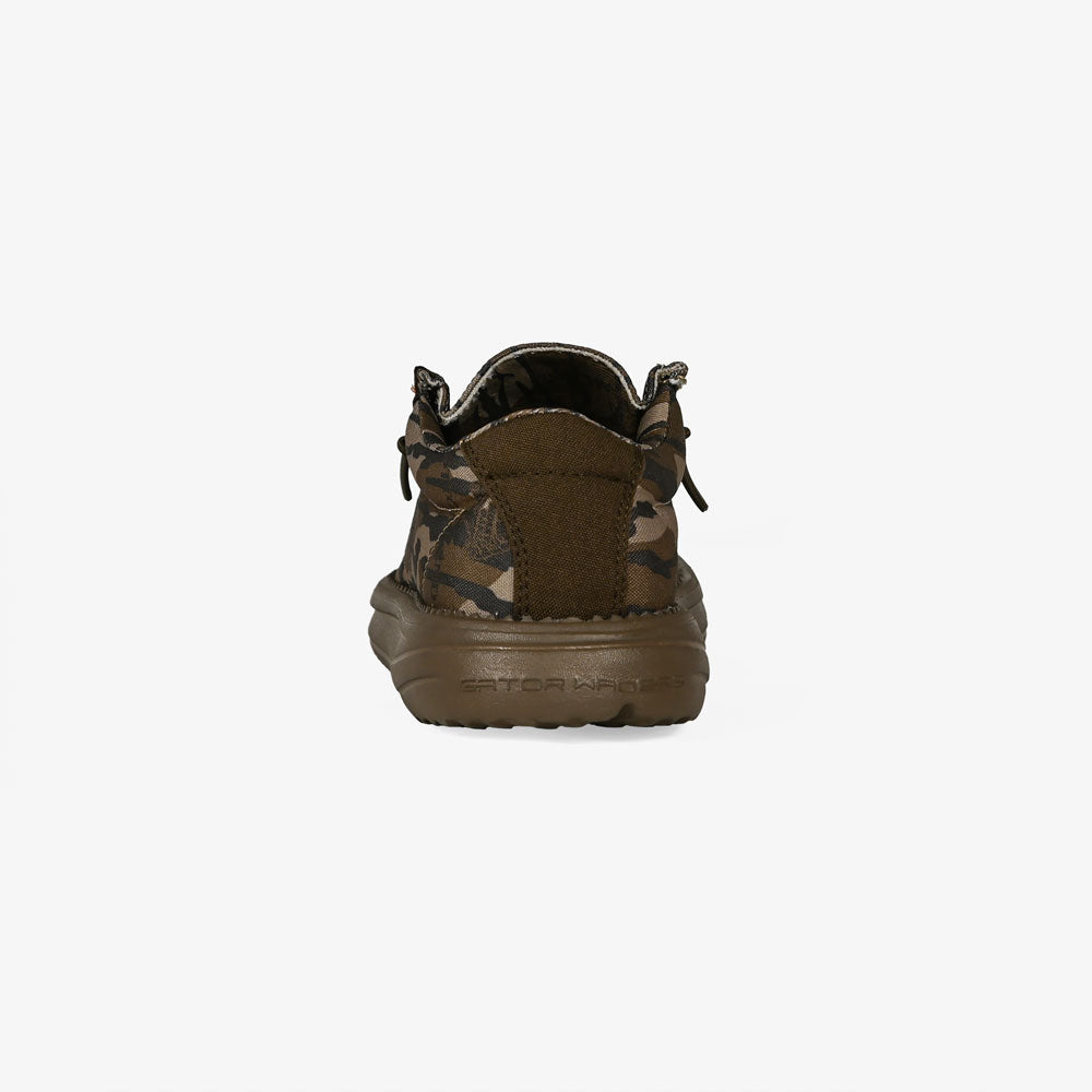 womens camp shoes mossy oak bottomland view back