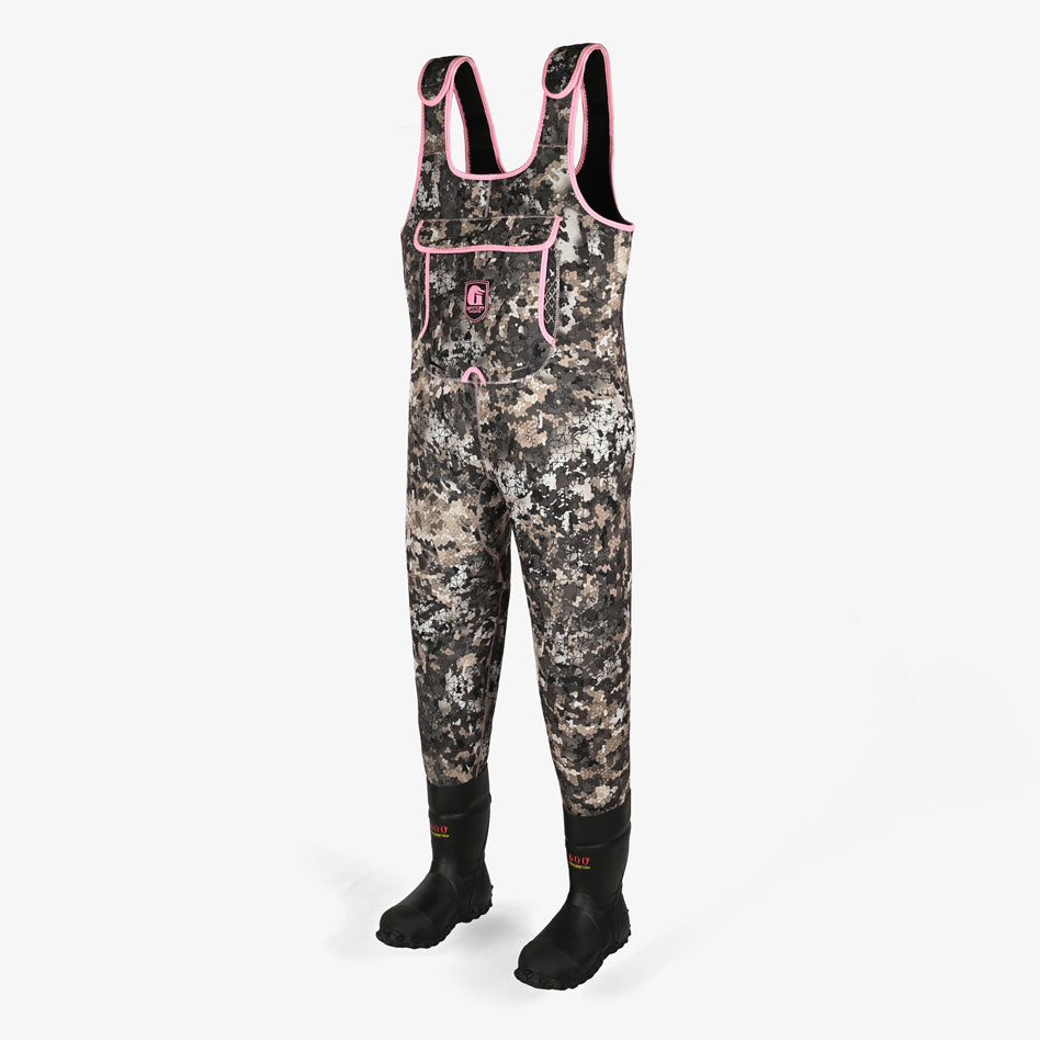 Retro Waders | Womens - Seven/Pink