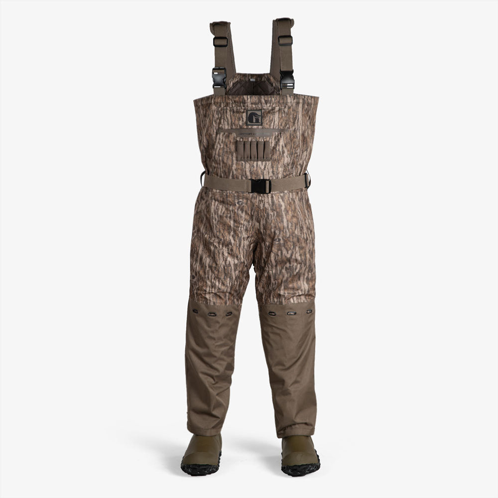Shield Insulated Waders | Youth - Mossy Oak Bottomland