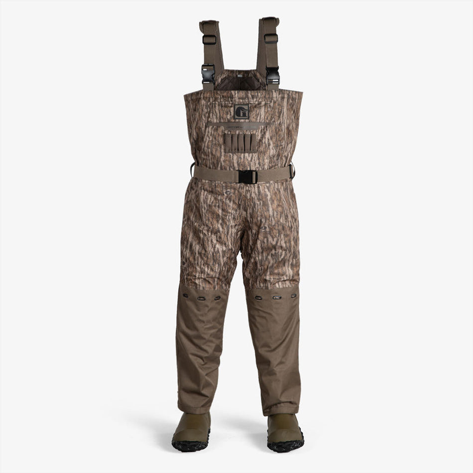 Shield Insulated Waders | Youth - Mossy Oak Bottomland