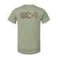 GW Flight Old School Graphic Tee | Heather Green