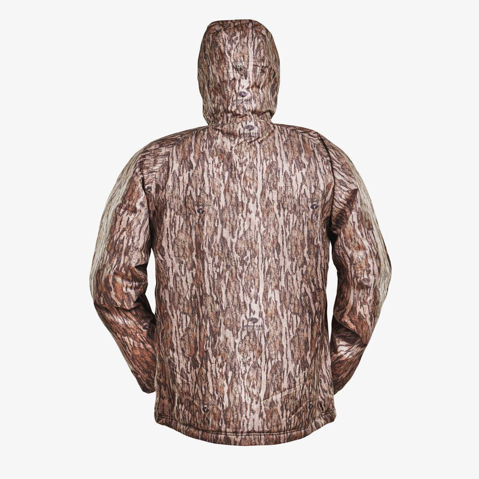 Waterproof 1/2 Zip Bog Hoodie | Mens - Mossy Oak Bottomland