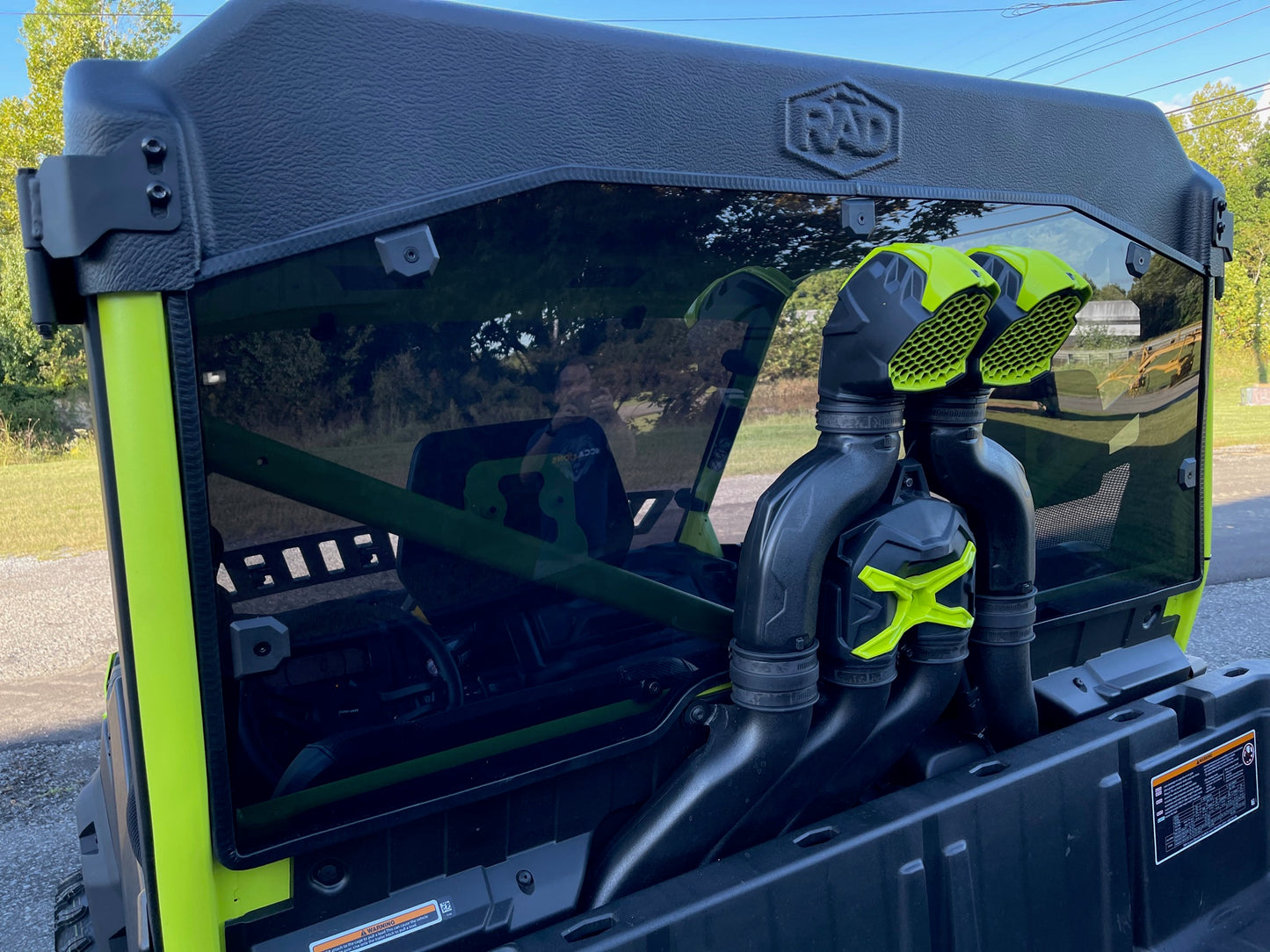 Team MSC - Can Am Defender XMR Rear Panel