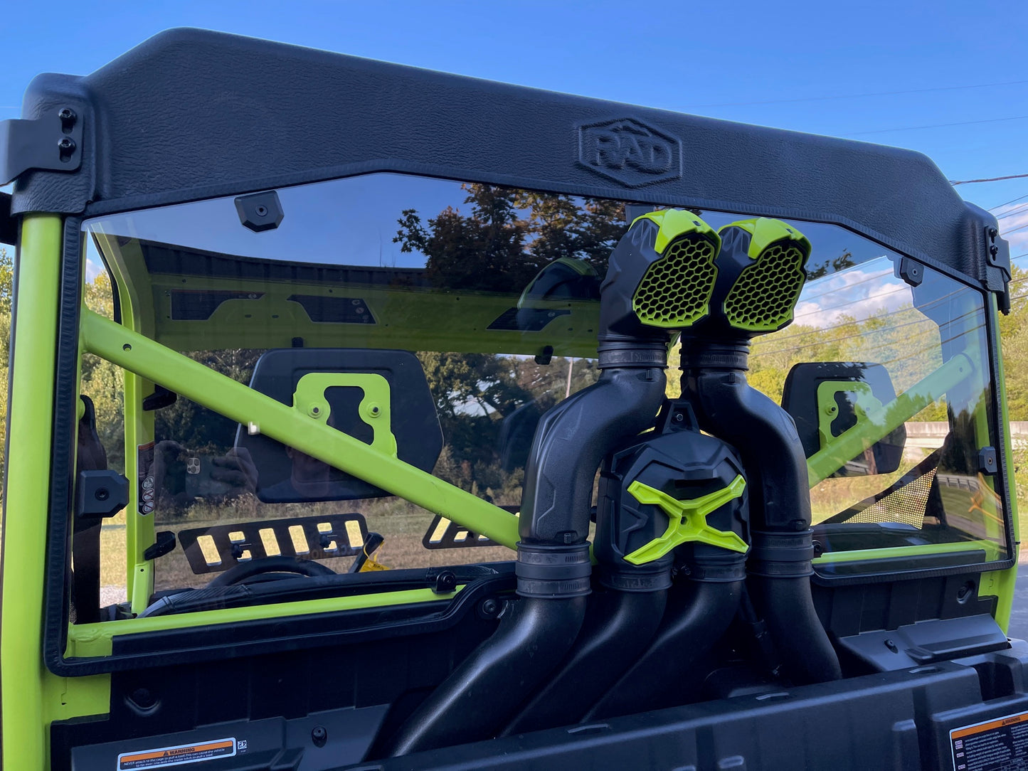 Team MSC - Can Am Defender XMR Rear Panel