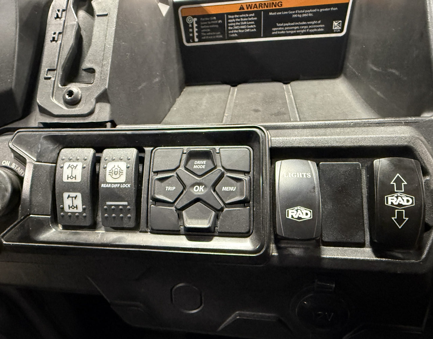 RAD - Can Am Defender Power Hydraulic Dump Bed