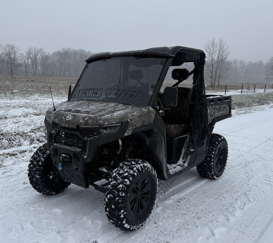 Team MSC - 2025 CF Moto UForce U10 Pro Front Windshield Vented