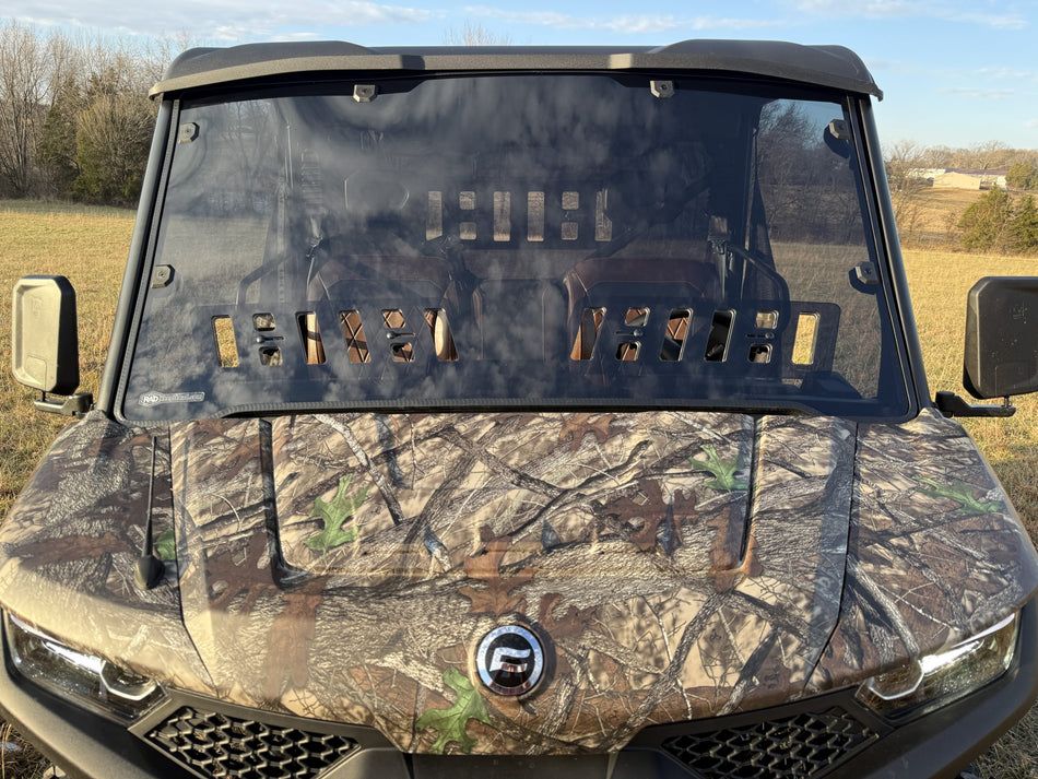 Team MSC - 2025 CF Moto UForce U10 Pro Front Windshield Vented