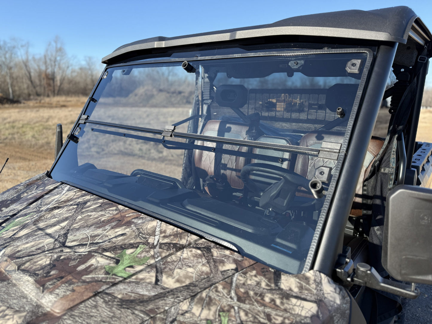 Team MSC  - CF Moto UForce U10 Pro Fold Down Windshield