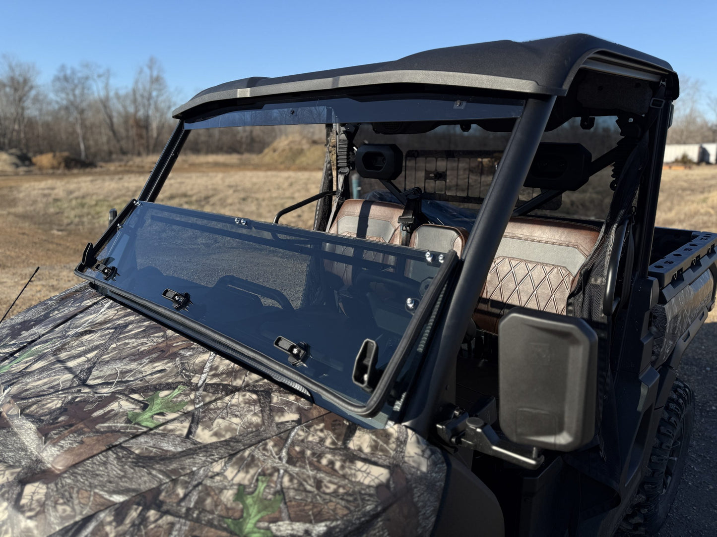 Team MSC  - CF Moto UForce U10 Pro Fold Down Windshield