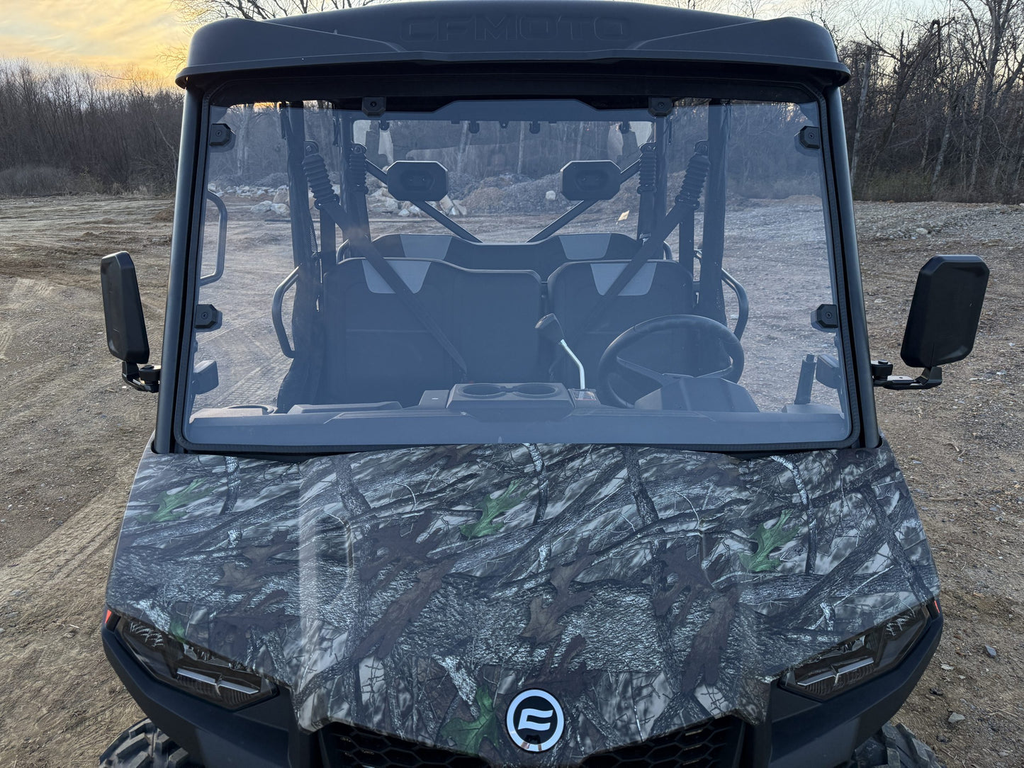 Team MSC - CF Moto UForce 800 XL Front Windshield