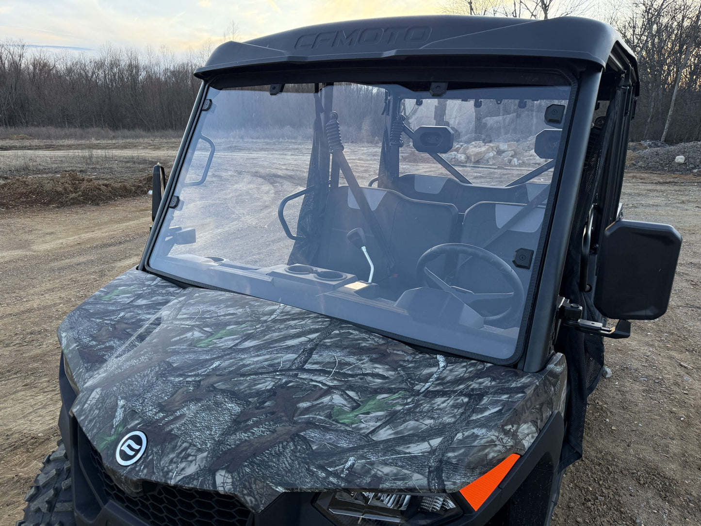 Team MSC - CF Moto UForce 800 XL Front Windshield