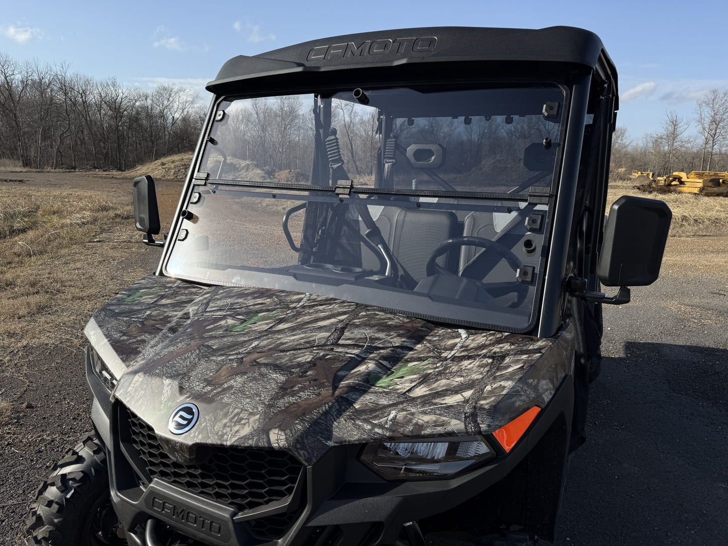 Team MSC - CF Moto UForce 800 XL Fold Down Windshield