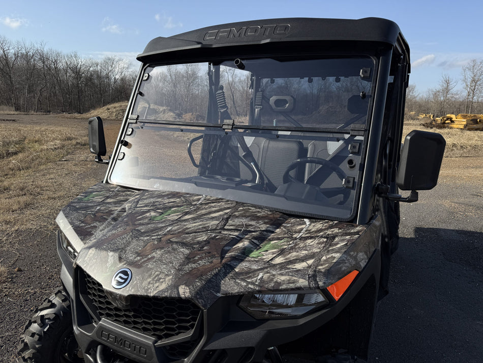 Team MSC - CF Moto UForce 800 XL Premium Fold Down Windshield