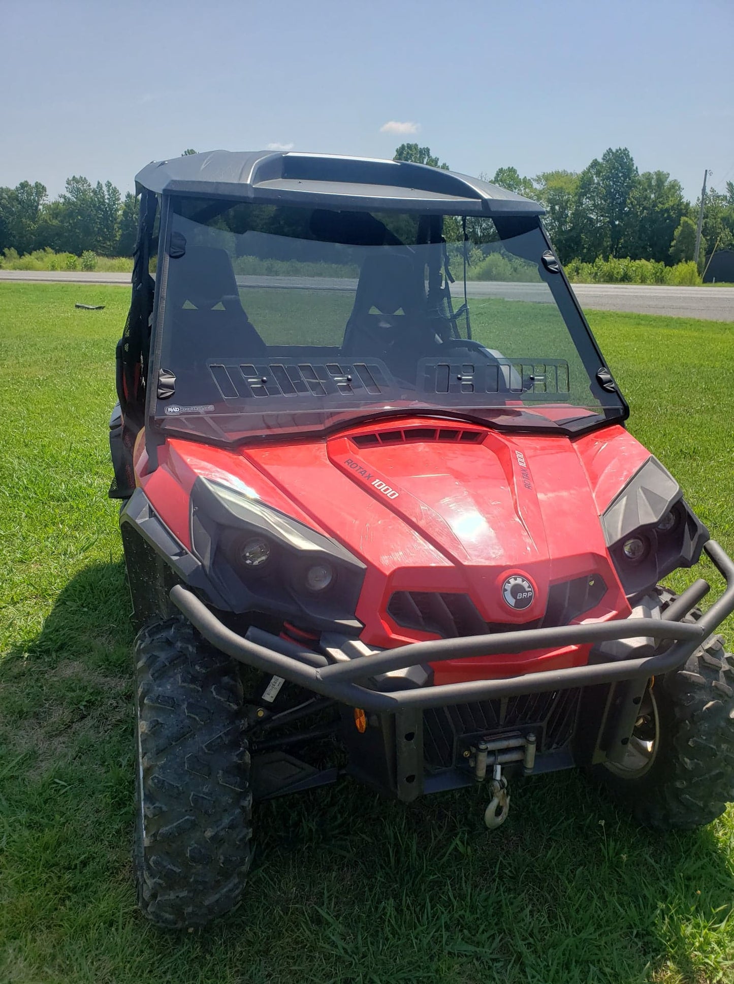 Team MSC - Can-Am Commander 800/1000 Windshield