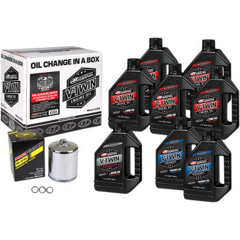 MAXIMA | H-D MILWAUKEE-EIGHT SYNTHETIC 20W-50 OIL CHANGE KIT