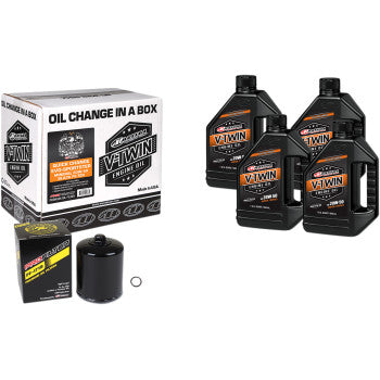 MAXIMA | H-D EVO/SPORTSTER MINERAL 20W-50 OIL CHANGE KIT