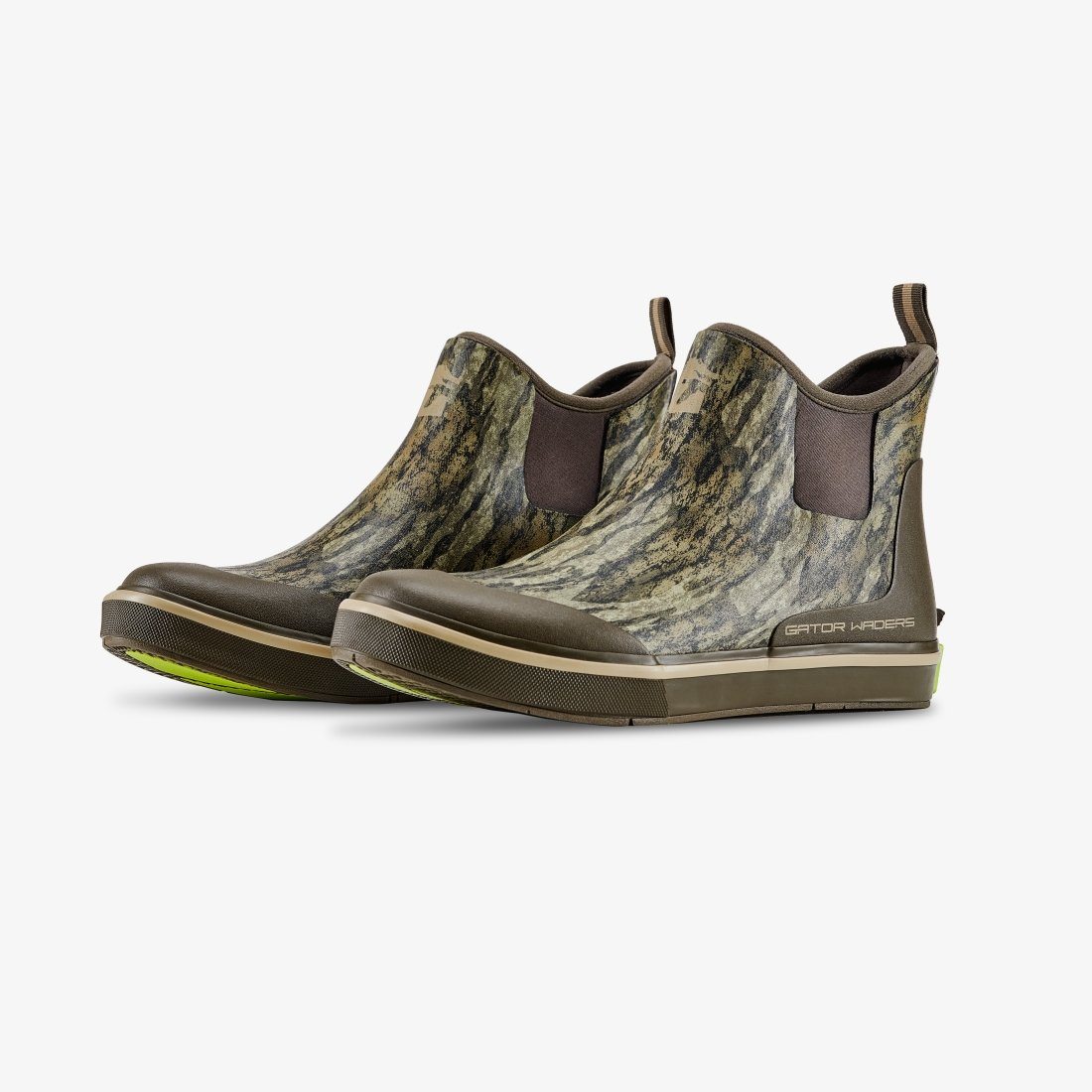 Camp Boots | Mens - Mossy Oak Bottomland Hunt Gator Waders 