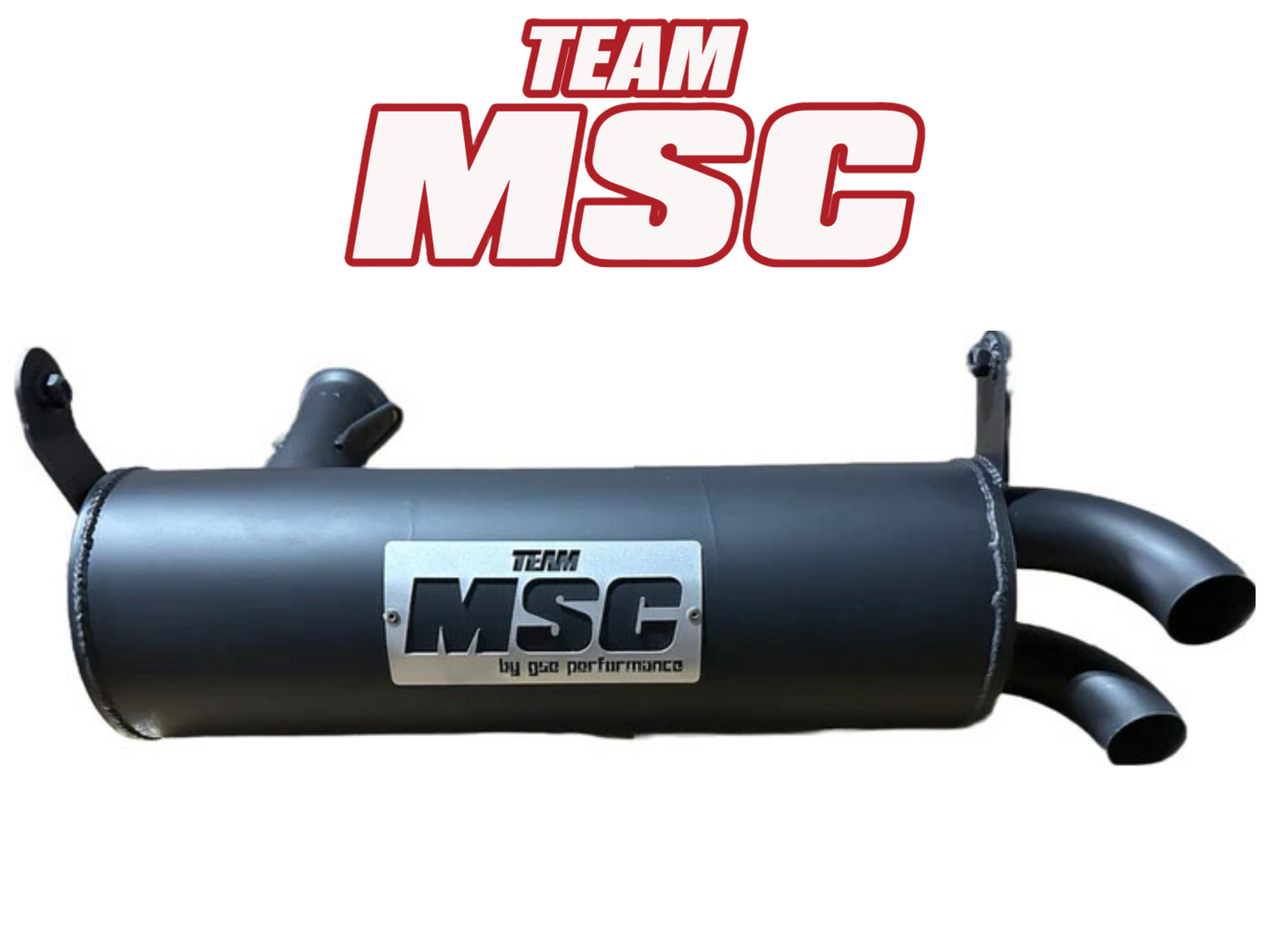 TEAM MSC | SPORTSMAN 1000 XP TRAIL TAMER MUFFLER -