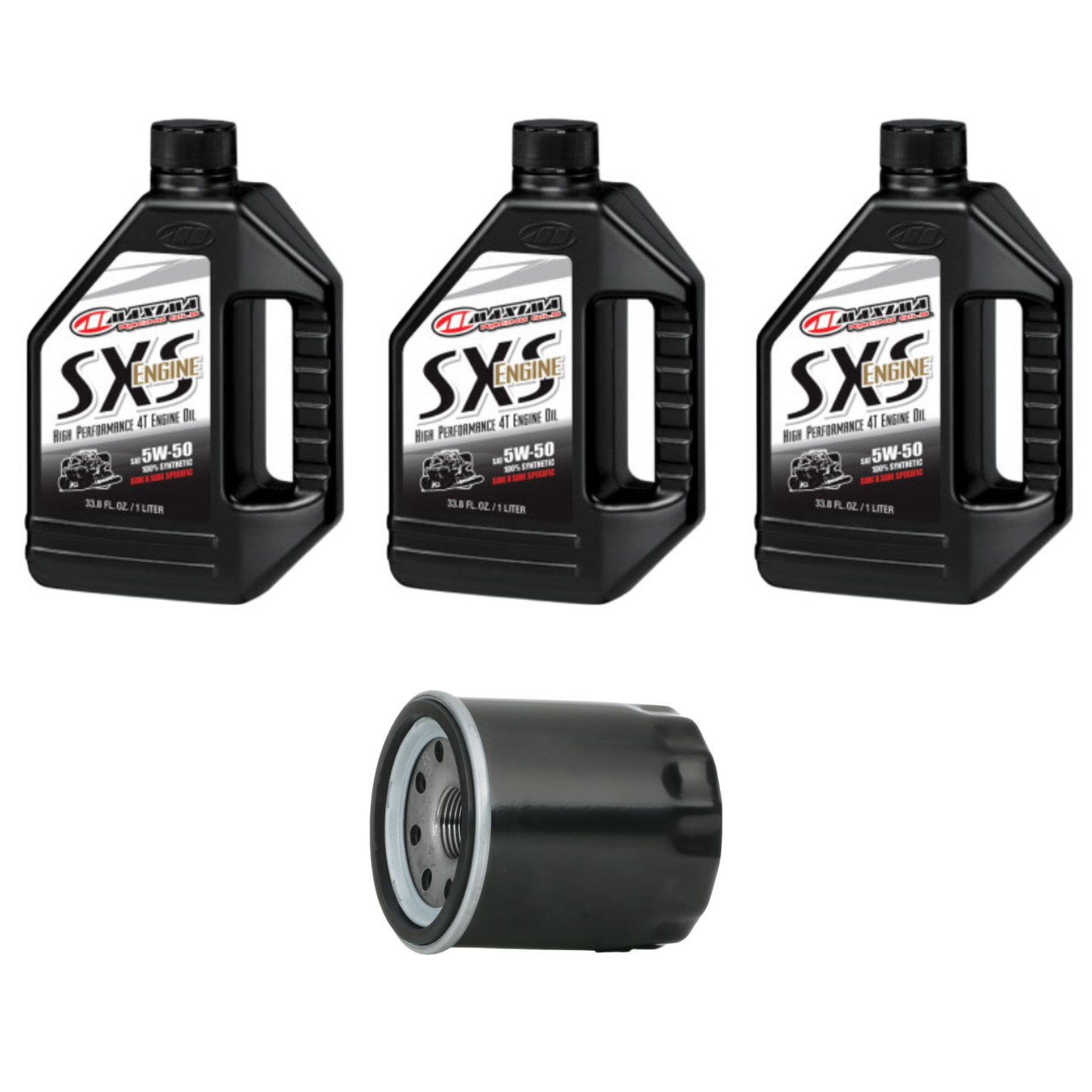 Hisun SYNTHETIC SXS Oil Change Kit (Spin on filter)
