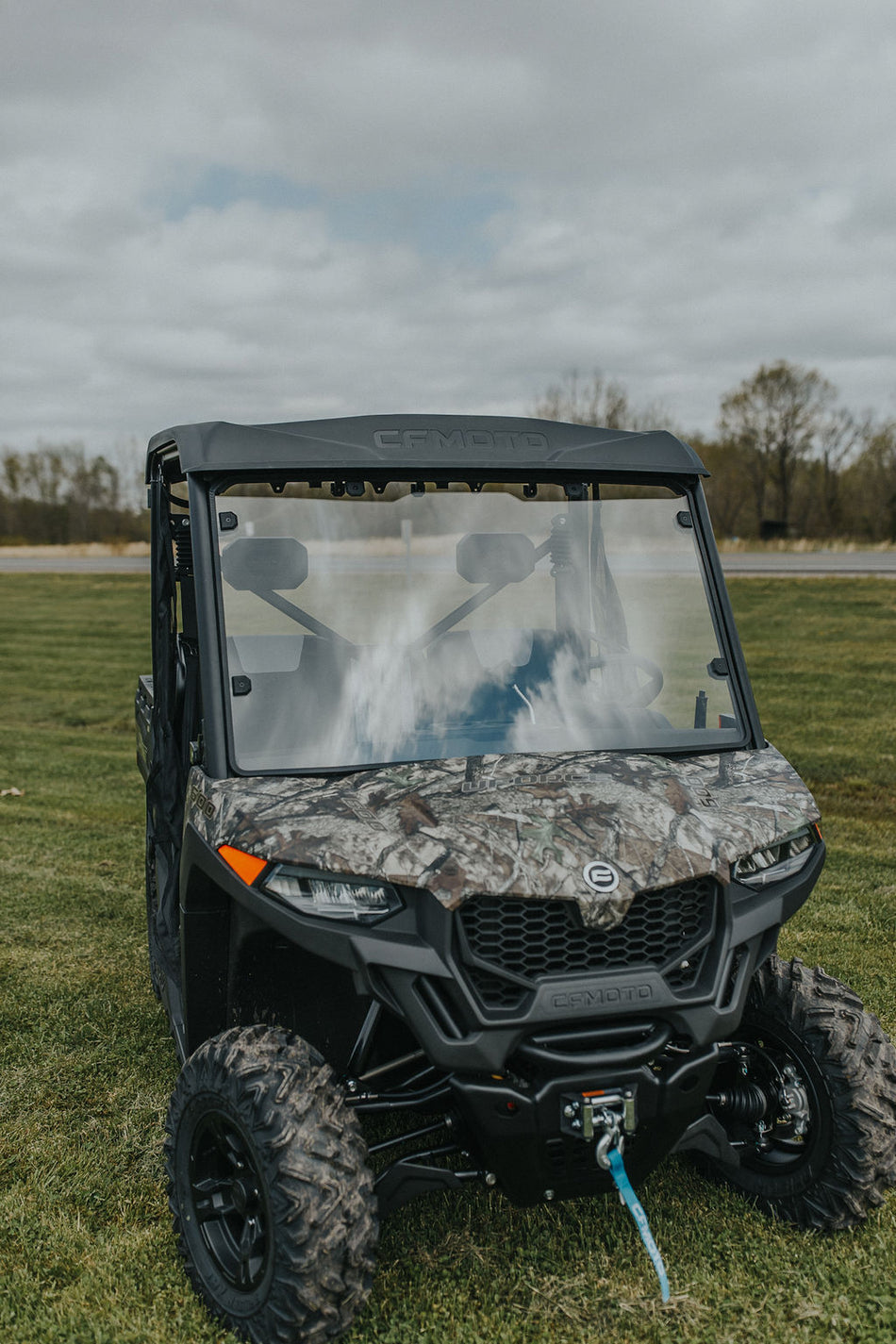 Team MSC - UForce 600 Premium Windshield - Solid