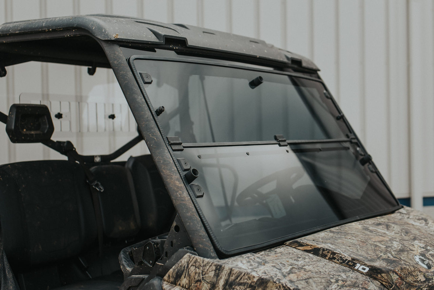 Team MSC - Can-Am Defender Fold Down Windshield