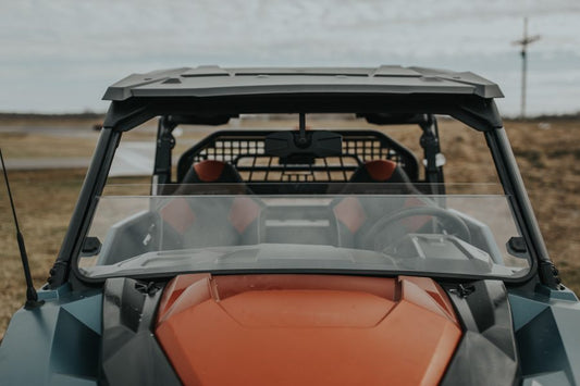 Team MSC - Polaris General Half Windshield  (Fits 2016 - Up)