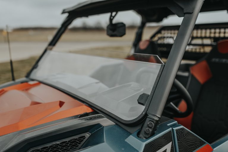 Team MSC - Polaris General Half Windshield  (Fits 2016 - Up)