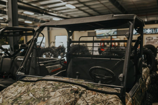 Team MSC - Kawasaki Mule MX Windshield •Fits 2019-Up
