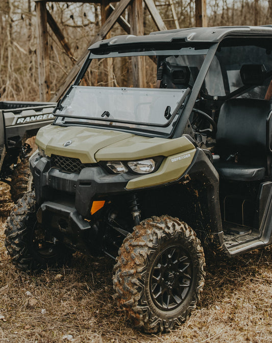 Team MSC - Can-Am Defender Fold Down Windshield