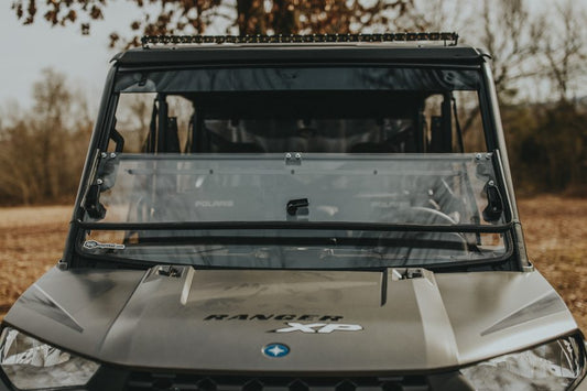 Team MSC Polaris Ranger Fold Down Windshield
