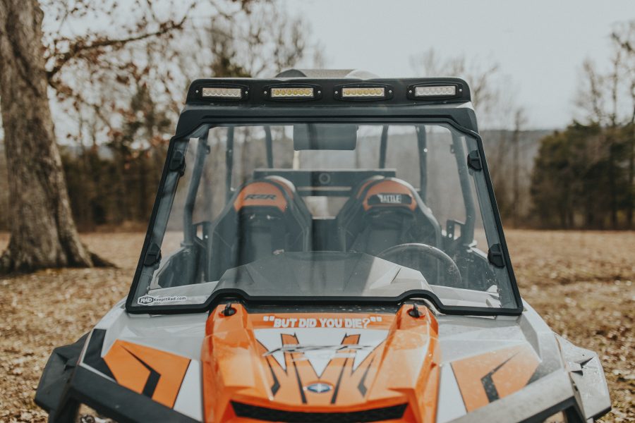 Team MSC - Polaris RZR Windshield - 1000 S/XP/Turbo - 900 Trail, XC/S