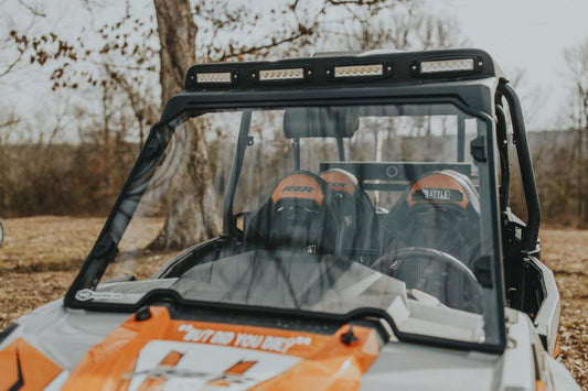Team MSC - Polaris RZR Windshield - 1000 S/XP/Turbo - 900 Trail, XC/S