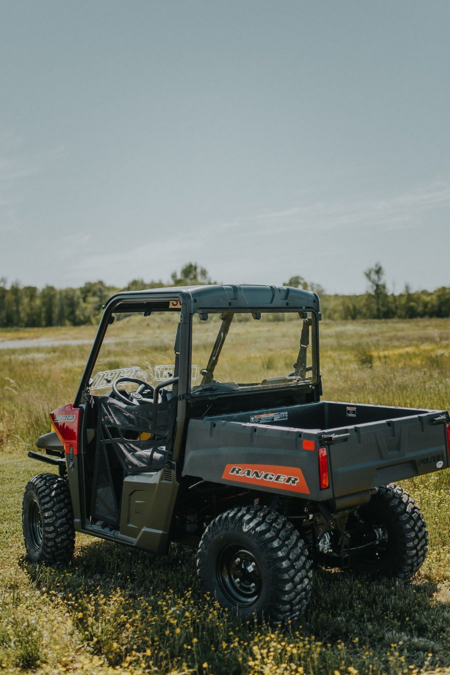 Team MSC - Polaris Ranger Mid Size Pro - Fit Rear Panel  500/570/EV
