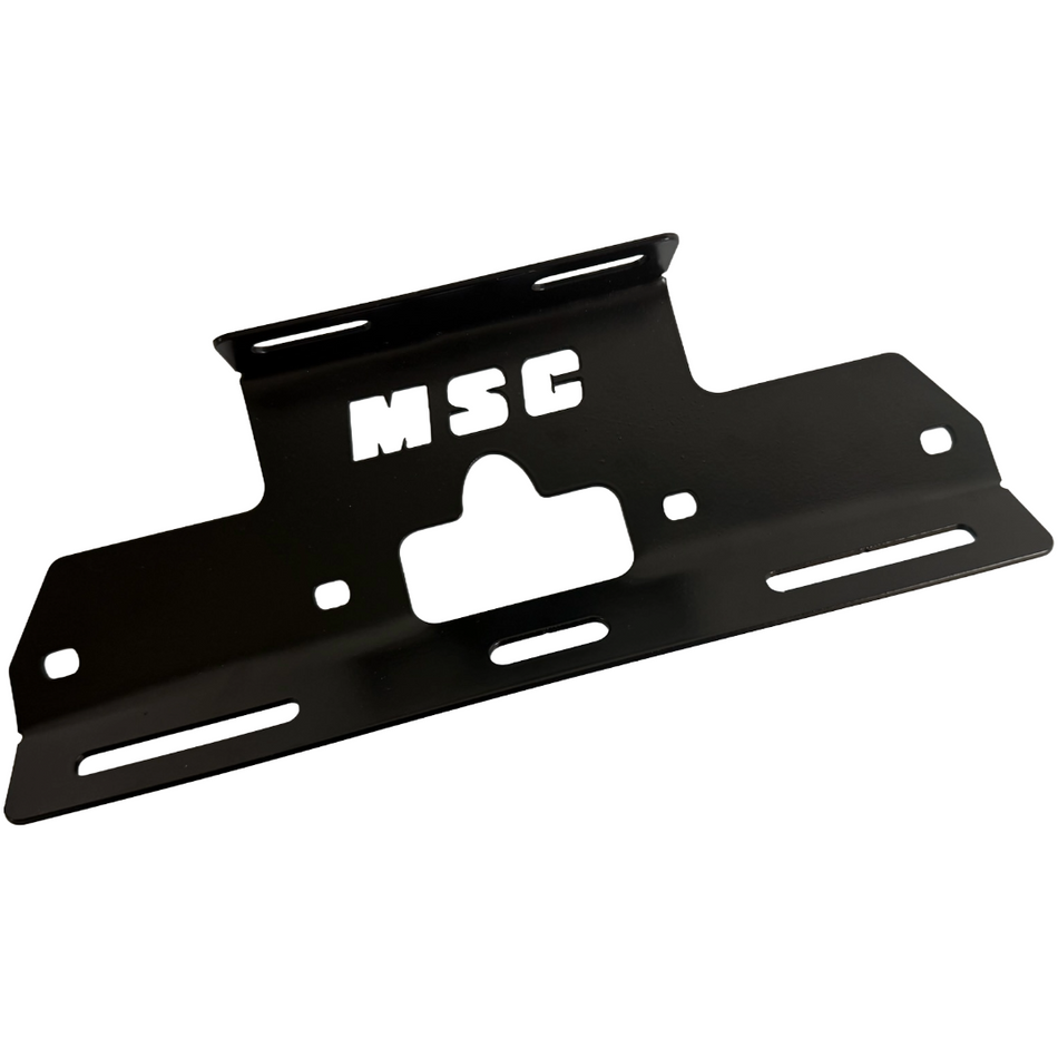 TEAM MSC LICENSE PLATE BRACKET