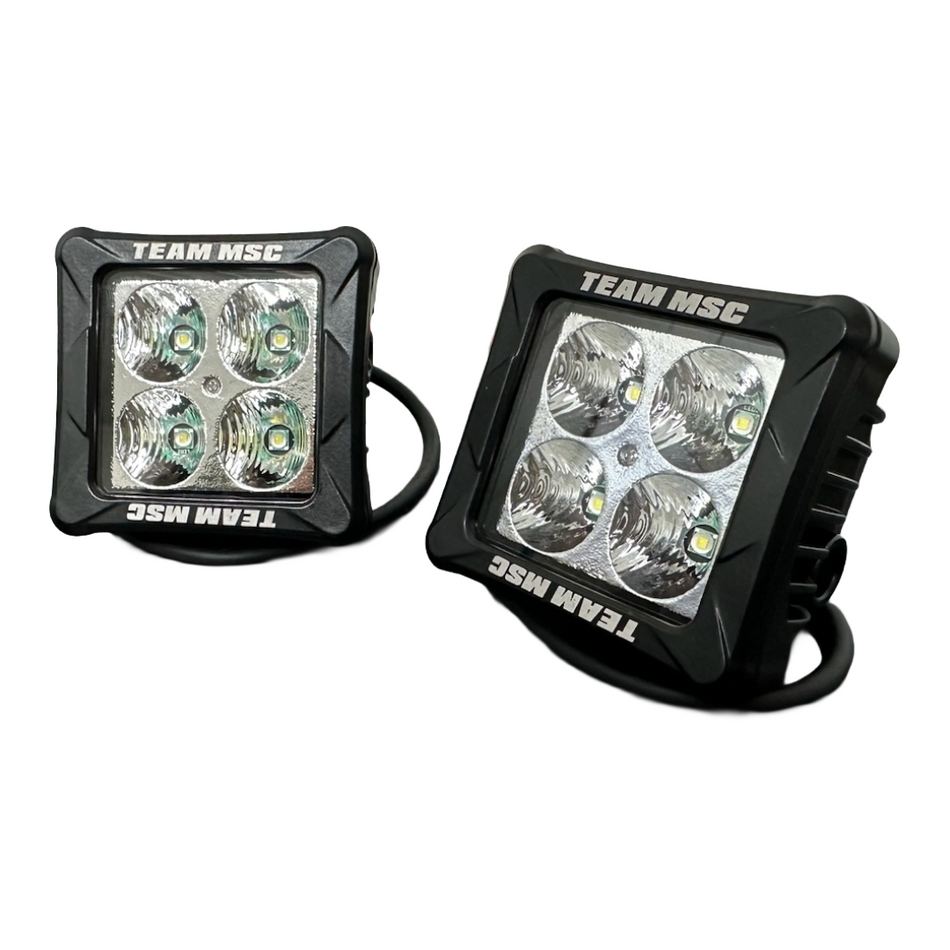 TEAM MSC - LED LIGHT PODS (PAIR)